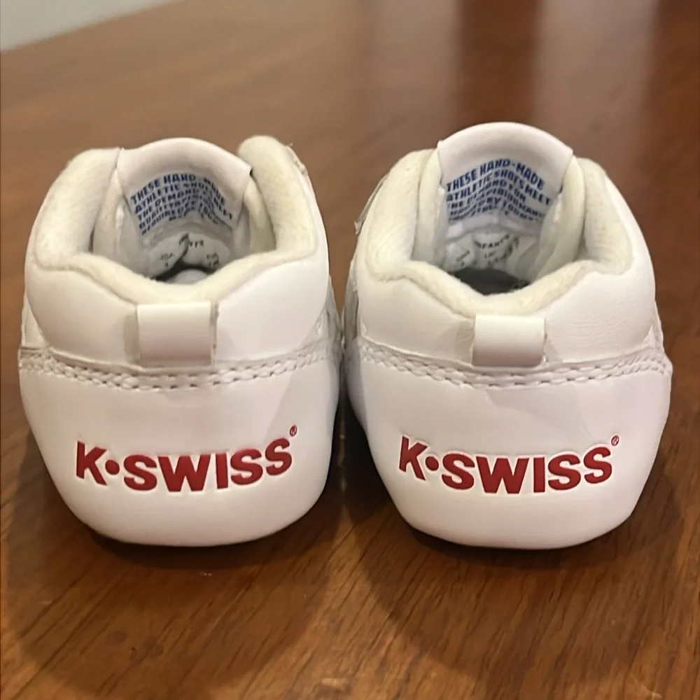 K Swiss Crib 5 Stripe shoes sneakers new Infant Baby Boys Girls booties Size 1